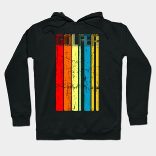 golfer retro design Hoodie